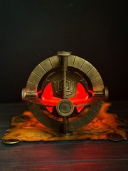 Centurion Dynamo Core Skyrim Artifact, Glowing Relic, the Elder Scrolls Inspired