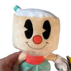Funko Cuphead Cuppet Plushie NWT Video Game Stuffed Animal Toy Collectible 10”