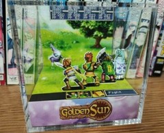 Golden Sun Jupiter Djinn Handmade Diorama – Gameboy / Retro Gaming Cube – Fanart
