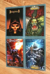 2008 Paris Blizzard Worldwide Invitational Postcard Set Diablo Starcraft WOW
