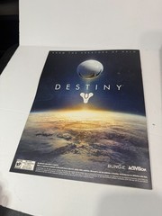 Destiny Large Foldout Pre-order Ad Promo Item