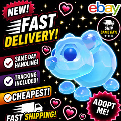 Frostbite Bear / All Variations! FR, NFR, MFR, Neon, Mega – Adopt From Me