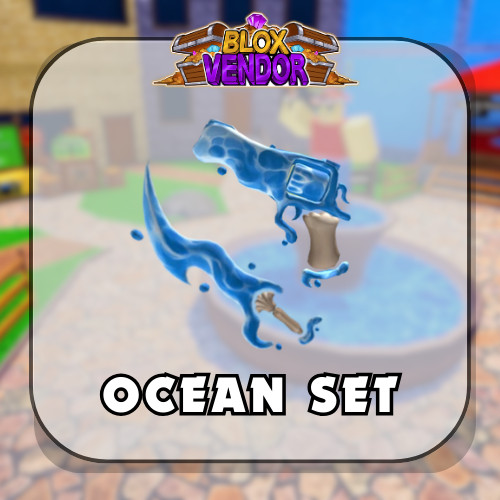 Murder Mystery 2 MM2 | Ocean Set | Ancient Godly Knives and Guns