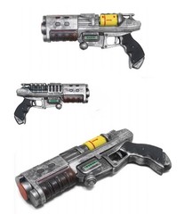 12.5” Fallout Glock 86 Plasma Laser Pistol Replica foam Gun Cosplay Costume Prop