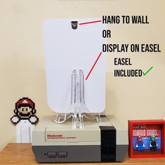 Gameboy neon LED sign w dimmer switch wall or easel display retro game room gift
