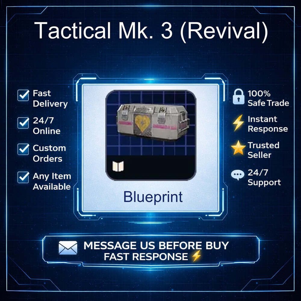 ARC Raiders Tactical Mk. 3 (Revival) Blueprints – All Blueprints Available