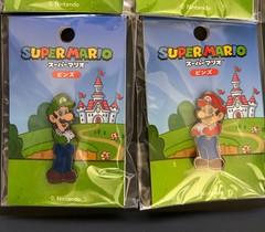 Nintendo Store TOKYO EXCLUSIVE Super Mario Pins Complete Set