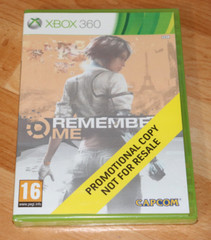 Remember Me Promotional Edition PROMO / SEALED Game EU / PAL Version Xbox 360