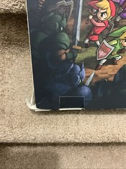 Nintendo GameCube Zelda Four Sword Adventure Box Display Promo Store Standee GBA