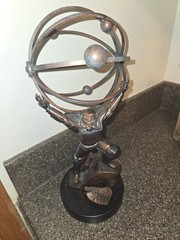 Fallout Atomic Atlas Statue By Chronicle Collectibles / Thinkgeek – No Box