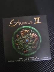 Shenmue III 3 Mirror Medallion Limited Edition Dragon/Phoenix Coin Limited Promo