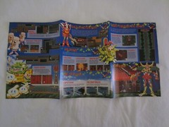 Super Street Fighter II 2 (SNES) Super Nintendo Power Poster 1994 Capcom RARE