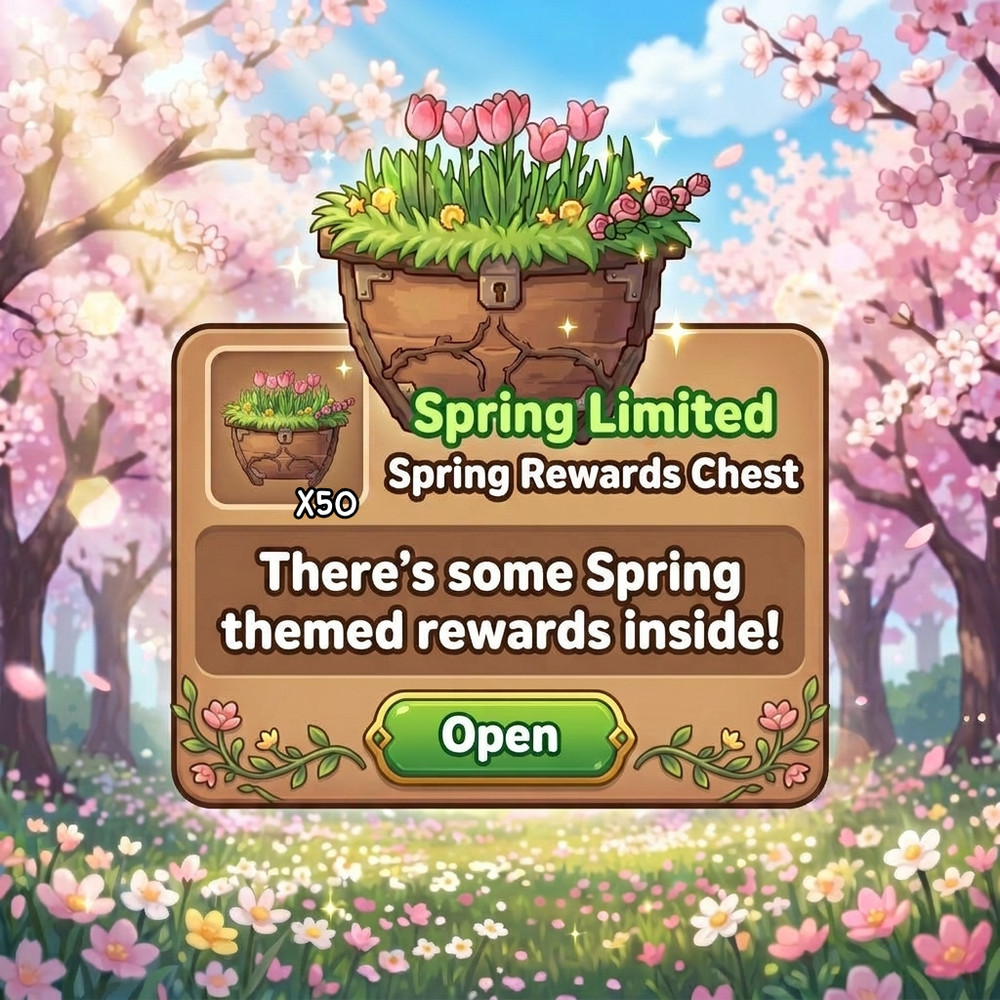 Wild Horse Islands 🌷 Spring Rewards Chests 🌷 Try for Spring Limited IUH