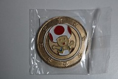 NEW Super Mario Bros. Wonderball TOAD Metal Coin Frankford Series 1 SEALED