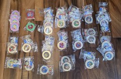 Super Rare Frankford Wonder Ball Super Mario Coins Stickers and Collector’s Book