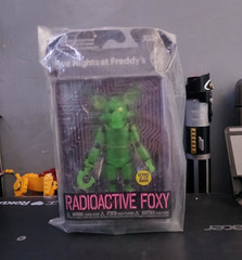 Funko FNAF Radioactive Foxy Glow-in-the-Dark Action Figure