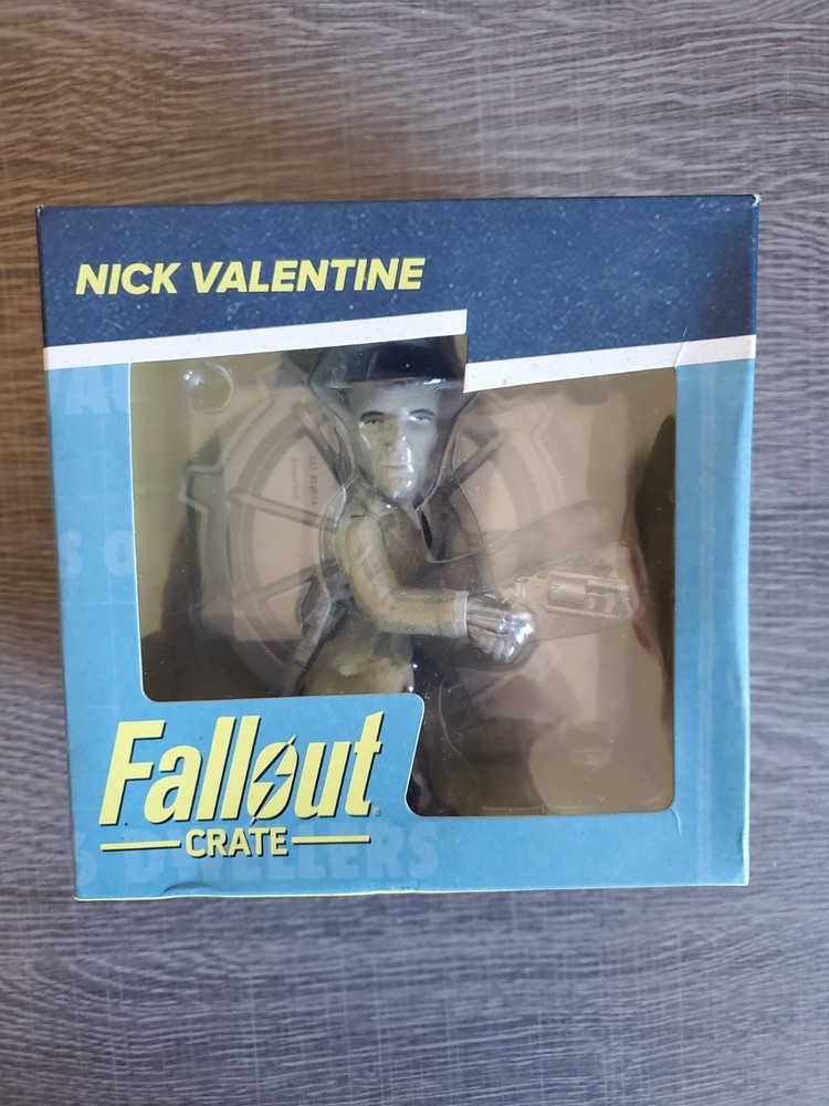 LootCrate Screen Shots Fallout CRATE Nick Valentine Action Figure – New in Box