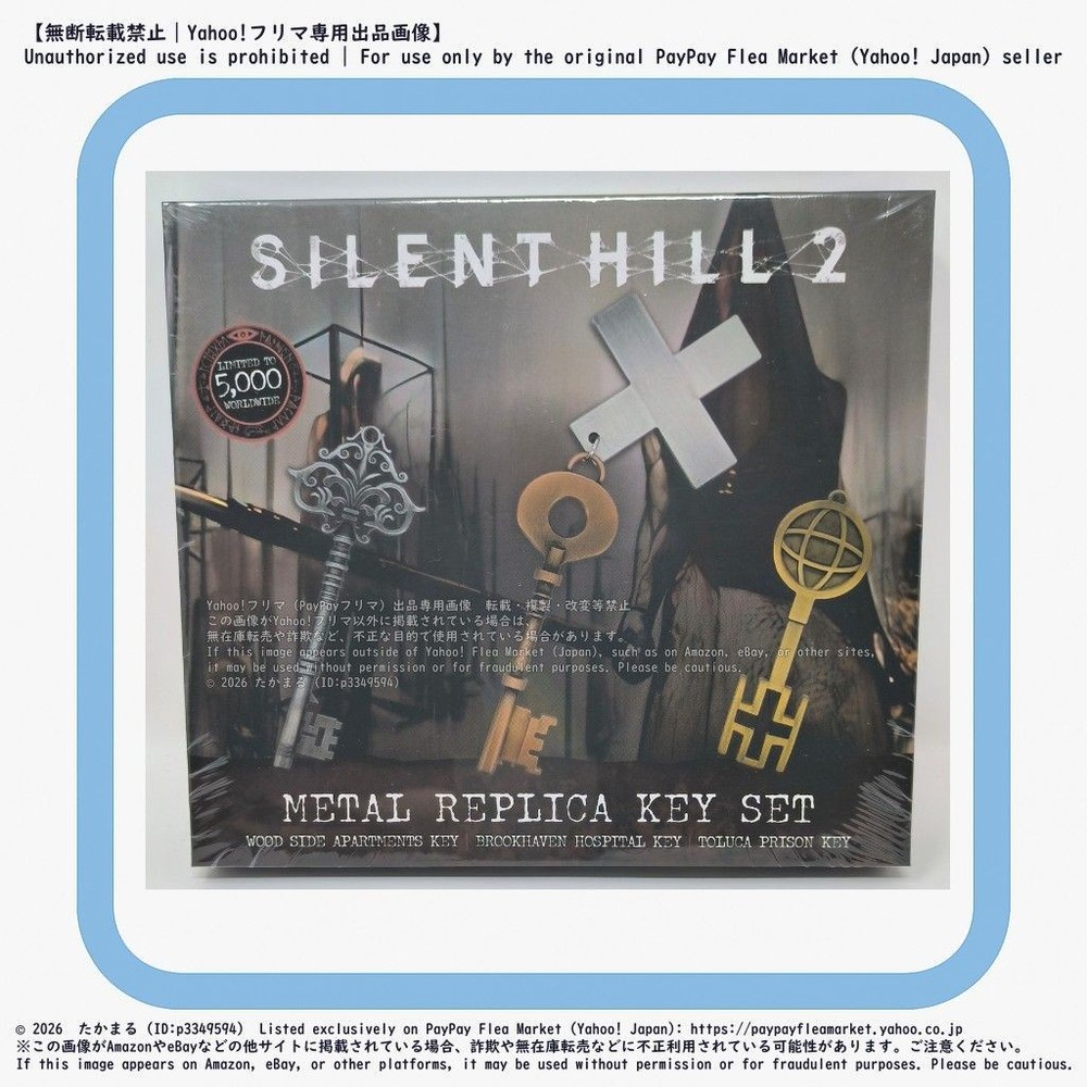 Silent Hill 2 Replica Key Set – Limited Edition of 5000 Worldwide
