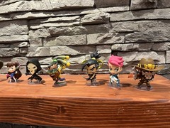 Overwatch Mini Figure Lot Set Reaper Tracer Genji Hanzo Junkrat
