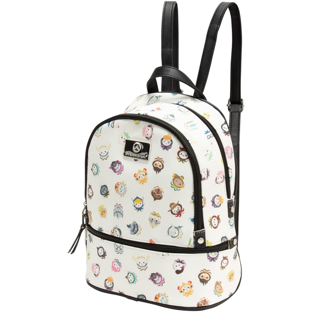 Overwatch Pachimari Backpack Purse White Black 2019 Blizzcon