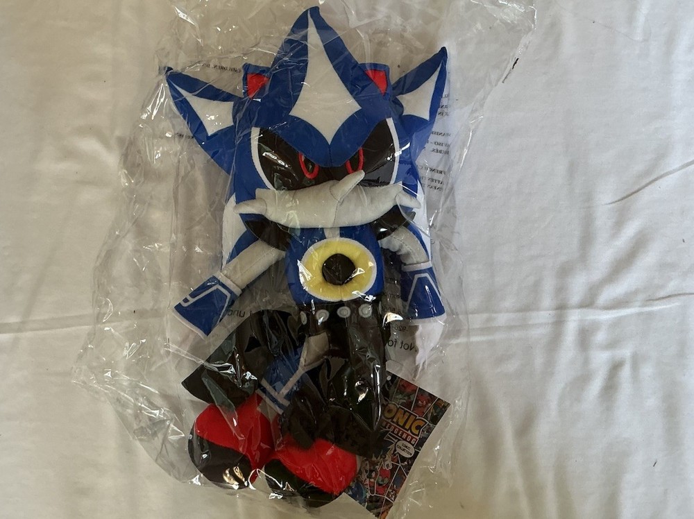 Brand New Neo Metal Sonic Plush Great Eastern Entertainment Sonic The Hedgehog