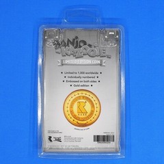 Banjo-Kazooie Limited Edition GOLD Coin Token + Case Numbered Official Rare