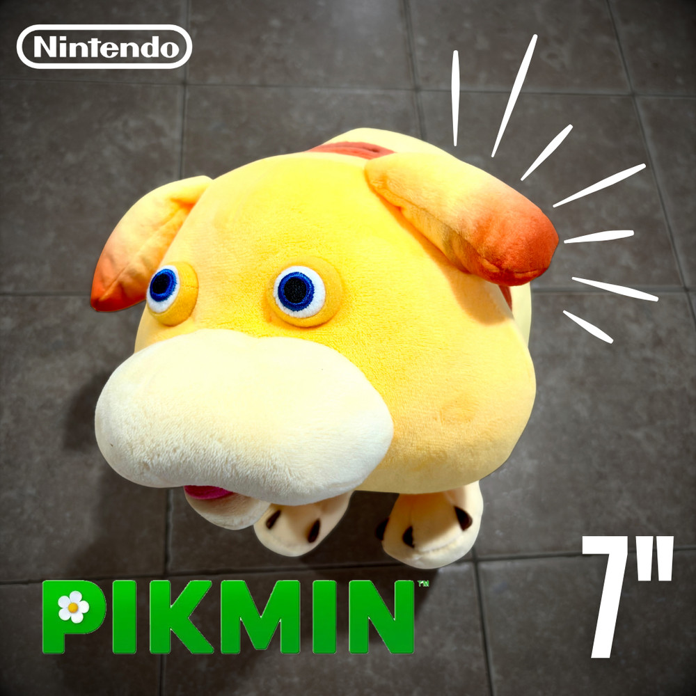 Pikmin ALL STAR COLLECTION Oatchi Stuffed Toy Character Plush Doll Open Box 7″