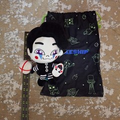 Makeship Dawko Poppet Plush Doll w/ Bag Official GITD 2020 Limited Edition