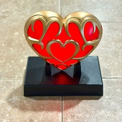 Legend Zelda Tears of the Kingdom Heart Container Lamp Light Up Statue TESTED