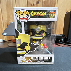Funko Pop! Games Crash Bandicoot Dr. Neo Cortex 276 Boxed Vinyl Figure
