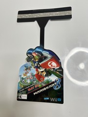 Mario Kart 8 WiiU Store Promo Display Hanger Rare Nintendo Promotional Item NEW