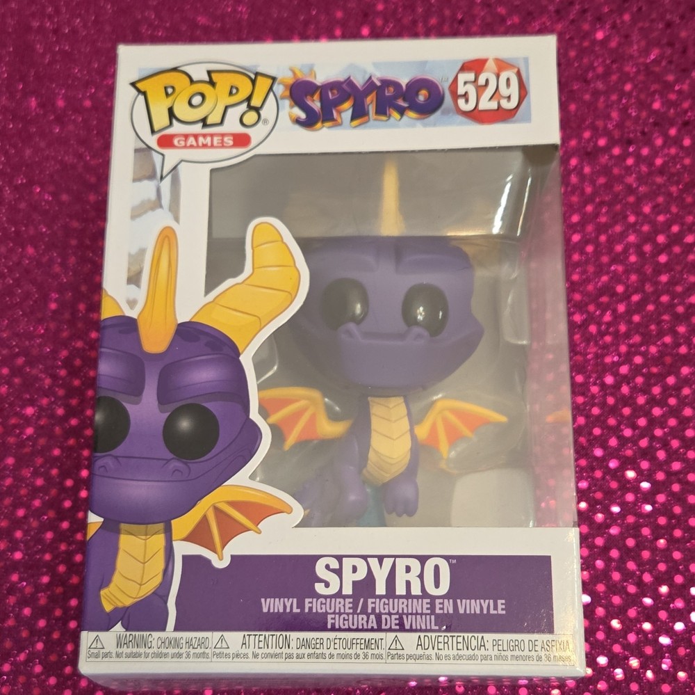 Funko Pop! Games Spyro Vinyl Figure #529 Boxed – Spyro Video Game Series