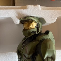 Halo 2 Master Chief Statue / Figure Muckle Oxmox Xbox Vintage Collectible Rare