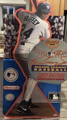 Super Nintendo Ken Griffey Jr Baseball Standee Display Promo Store Sign MLB SNES