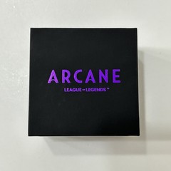 League of Legends Arcane Season 2 Official Jinx Blue Rose Necklace Open Box