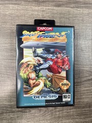 Street Fighter II Championship EditionCustom Game Case For Sega Genesis*NO GAME*