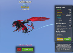 Grimcorr Species | Creatures of Sonaria | Roblox