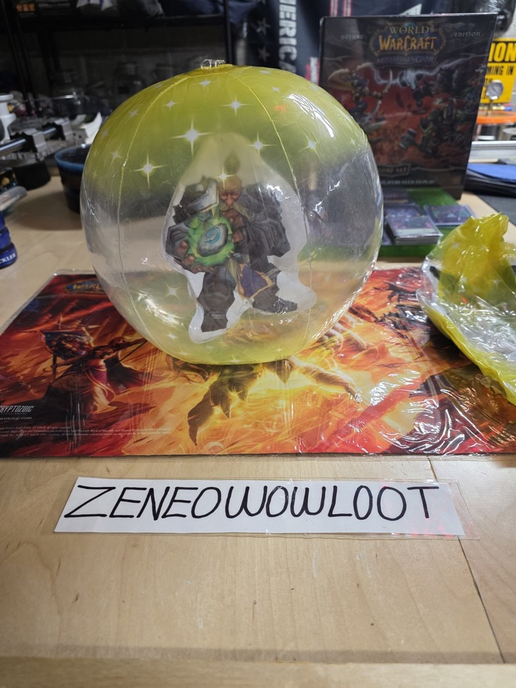 Blizzcon 2008 Inflatable Divine Shield Ball WoW World Of Warcraft Look Wow New