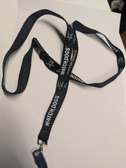 Watchdogs 2 Pre Order Bonus GameStop Lanyard Chain Video Game Promo Ubisoft