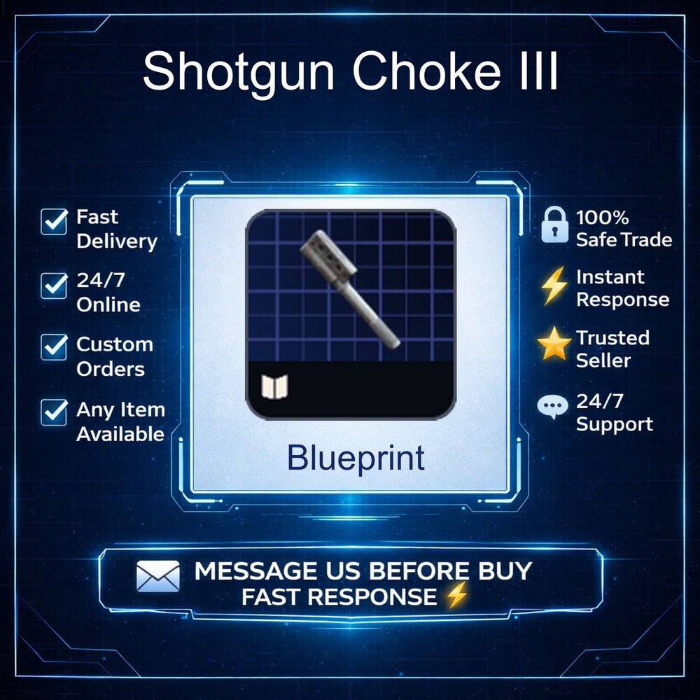 ARC Raiders Shotgun Choke III Blueprints – All Blueprints Available