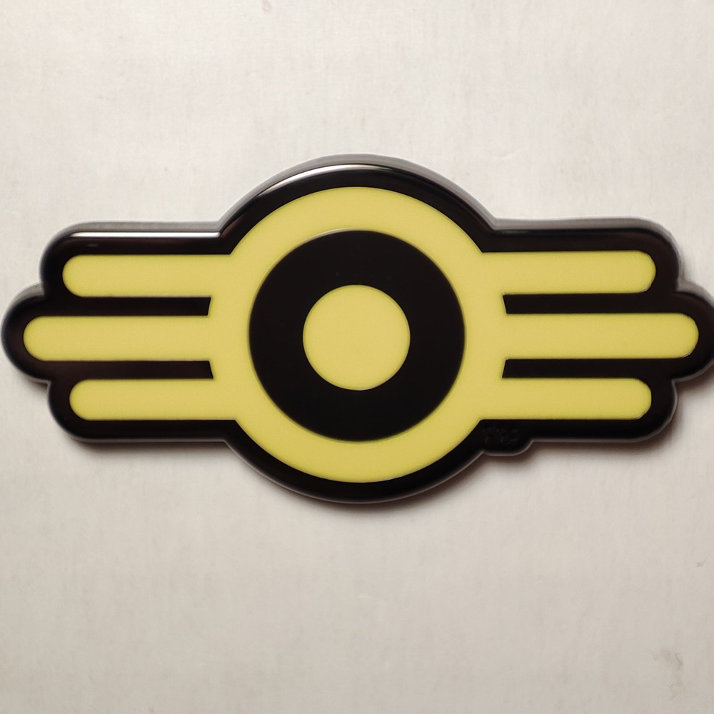 Fallout Vault Tec Enamel Pin Official Bethesda Collectible Lapel Badge Figure