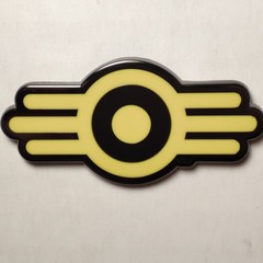 Fallout Vault Tec Enamel Pin Official Bethesda Collectible Lapel Badge Figure