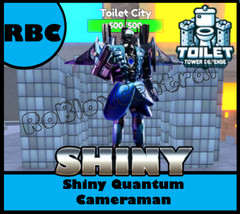 SHINY QUANTUM CAMERAMAN – CHEAP TOILET TOWER DEFENSE – TTD UNIT