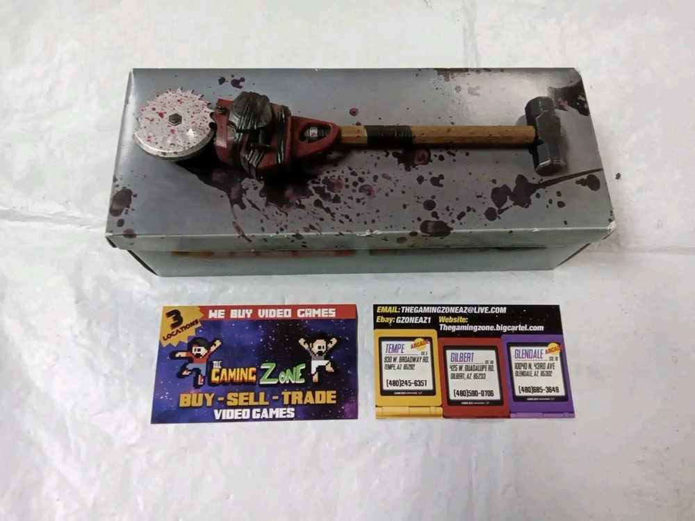 (OPEN BOX) Capcom Dead Rising 3 Sledge Saw Pen – Loot Crate EXCLUSIVE