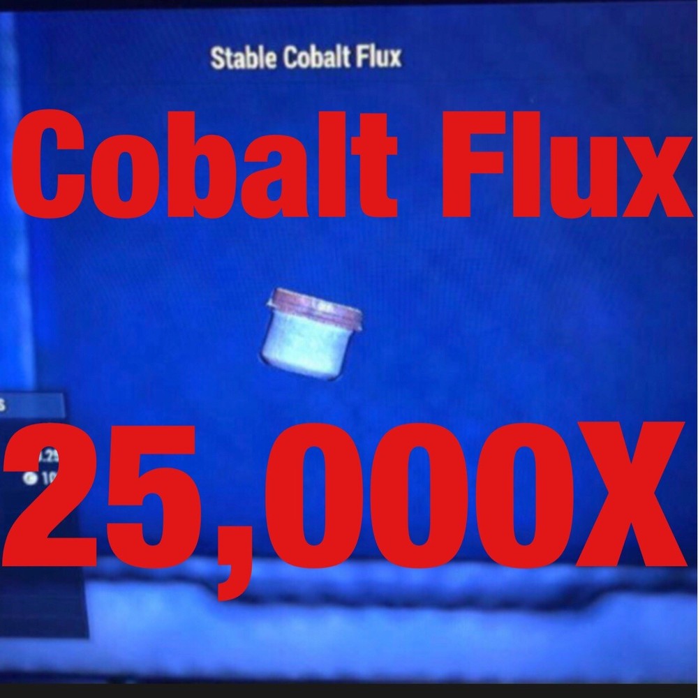 Cobalt Flux 25k Fallout 76 (Xbox)