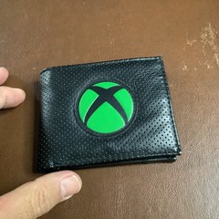 [RARE] NEW XBOX TRI-FOLD WALLET FAUX LEATHER BRANDED MICROSOFT VIDEO GAMES