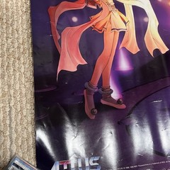 Original Rare Poster Thousand Arms by Atlus RPG for the PS1 PlayStation 24×36