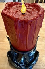 Diablo IV Collector’s Edition Candle of Creation Electric Candle Lilith Inarius