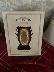TES IV Oblivion Remastered LED Oblivion Gate Statue + COA Bethesda NEW UNOPENED