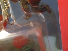 Blanka Street Fighter II Capcom 1992 Sega Genesis SNES Era Promo Keychain *NEW*